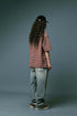 BEASTER Striped Button Knitted Retro Lazy Polo Shirt